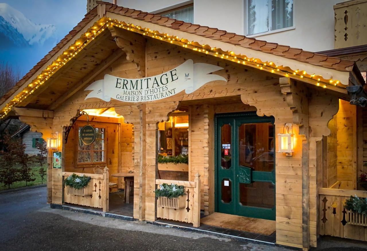 Maison D'Hotes Ermitage Chateau-d'Oex Exterior photo